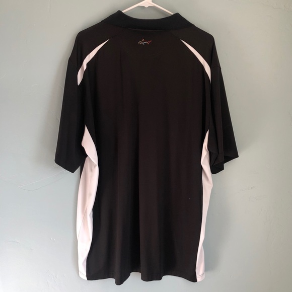 Greg Norman Polo Black & White 2XL - Picture 2 of 6